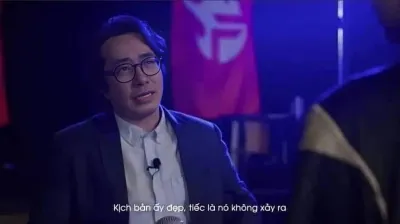 Ảnh meme “Kịch bản ấy đẹp, tiếc là nó không xảy ra” nhà báo Anh Ngọc