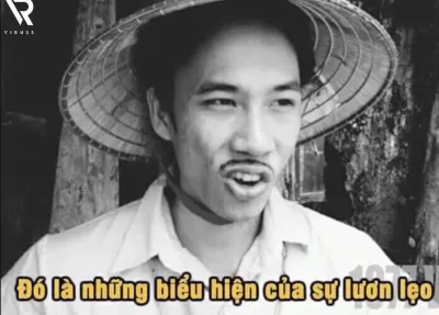 ảnh meme 1977 vlog Đó là dấu hiệu của sự lươn lẹo
