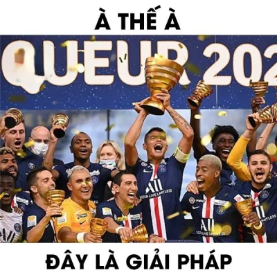 ảnh meme chơi chữ à thế à, đây là giải Pháp