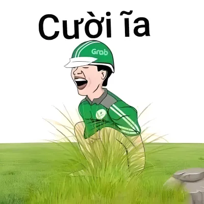 Ảnh meme Anh grab cười ĩa