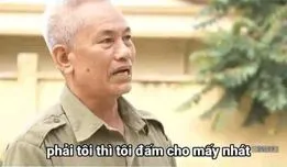 meme hài Bác Đa phải tôi thì tôi đấm cho mấy nhát