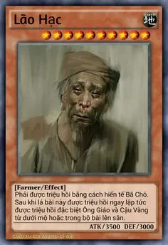 ảnh meme bài Yugioh Lão Hạc