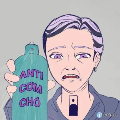 Ảnh meme Bình xịt anti cơm chó