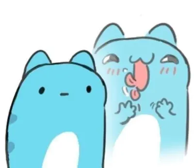 ảnh meme BugCat thèm thuồng giả vờ không quan tâm