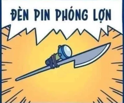 Ảnh meme Đèn pin phóng lợn