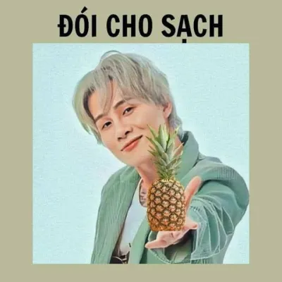 ảnh meme chơi chữ đói cho sạch Jack cho thơm