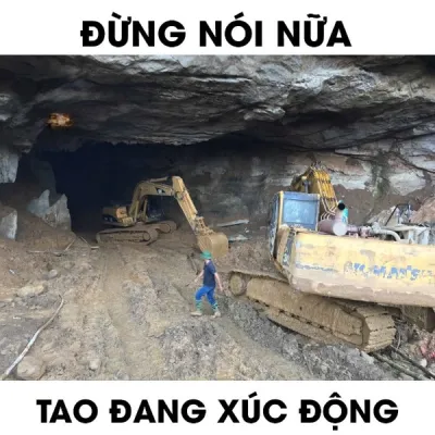 ảnh meme chơi chữ đừng nói nữa, tao đang xúc động