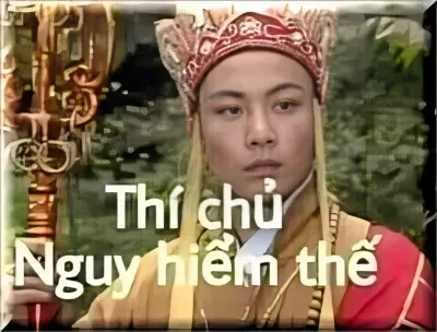 Ảnh meme đường tăng thí chủ nguy hiểm thế