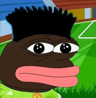 ảnh meme ếch xanh Pepe André Onana