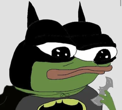 ảnh meme ếch xanh Pepe Batman