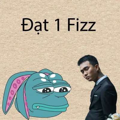 ảnh meme ếch xanh Pepe Đạt 1 Fizz