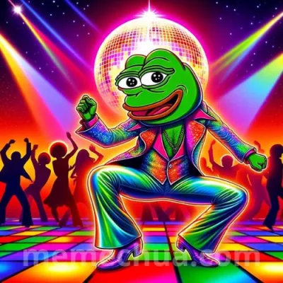 ảnh meme Ếch xanh Pepe nhảy Disco độc quyền Meme Chúa