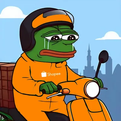 ảnh meme ếch xanh Pepe shipper Shopee