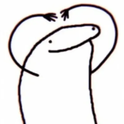 ảnh meme Flork làm hình trái tim