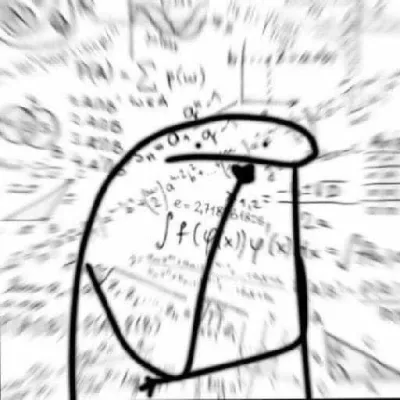 ảnh meme Flork overthinking