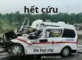 ảnh meme hết cứu, xe hư rồi