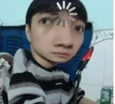 ảnh meme Hiếu Leblanc mặt loading khó hiểu