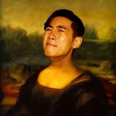 ảnh meme K-ICM Mona Lisa khóc