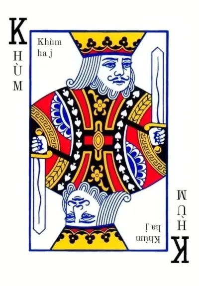 ảnh meme lá bài tây Khùm hay j