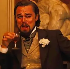 ảnh meme huyền thoại Leonardo Dicaprio cười
