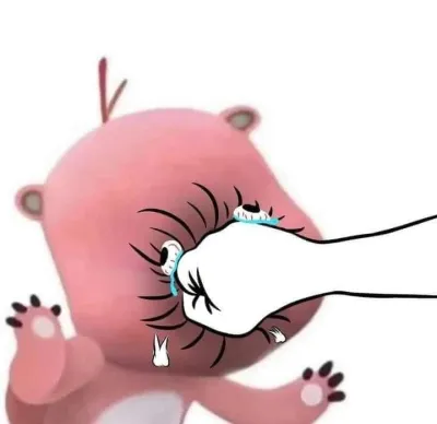 ảnh meme hài hước Loppy bị ăn đấm