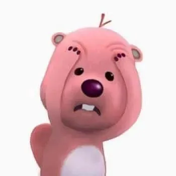 ảnh meme Loppy ôm đầu vẻ mặt mếu máo