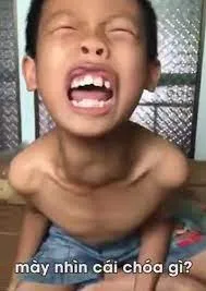 ảnh meme hài huyền thoại mày nhìn cái choá gì?