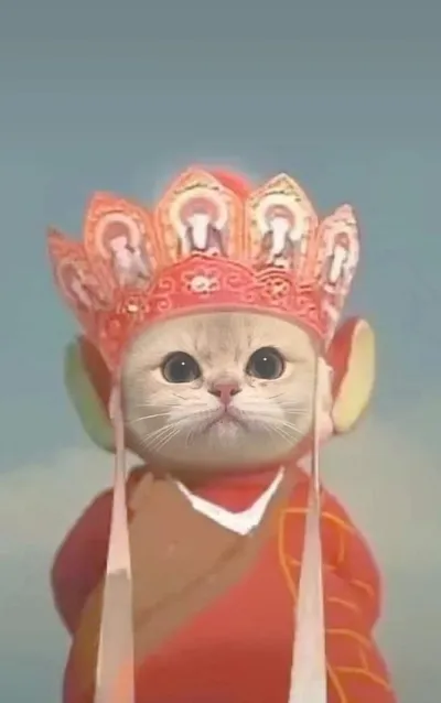 ảnh meme mèo cosplay đường tăng tạng dễ thương cute hài hước