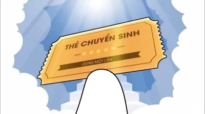 Ảnh meme thẻ chuyển sinh dùng một lần