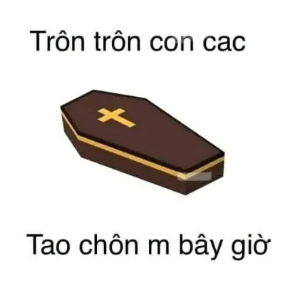 ảnh meme trôn trôn con cac, tao chôn m bây giờ hài bựa